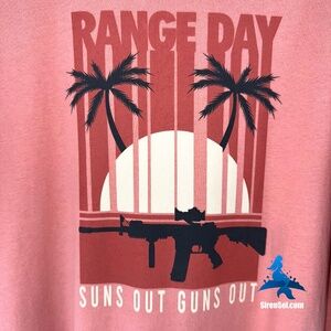 1133 LIKE NEW Limited Edition Grunt Style Range Day T-Shit - Size XL - Pink